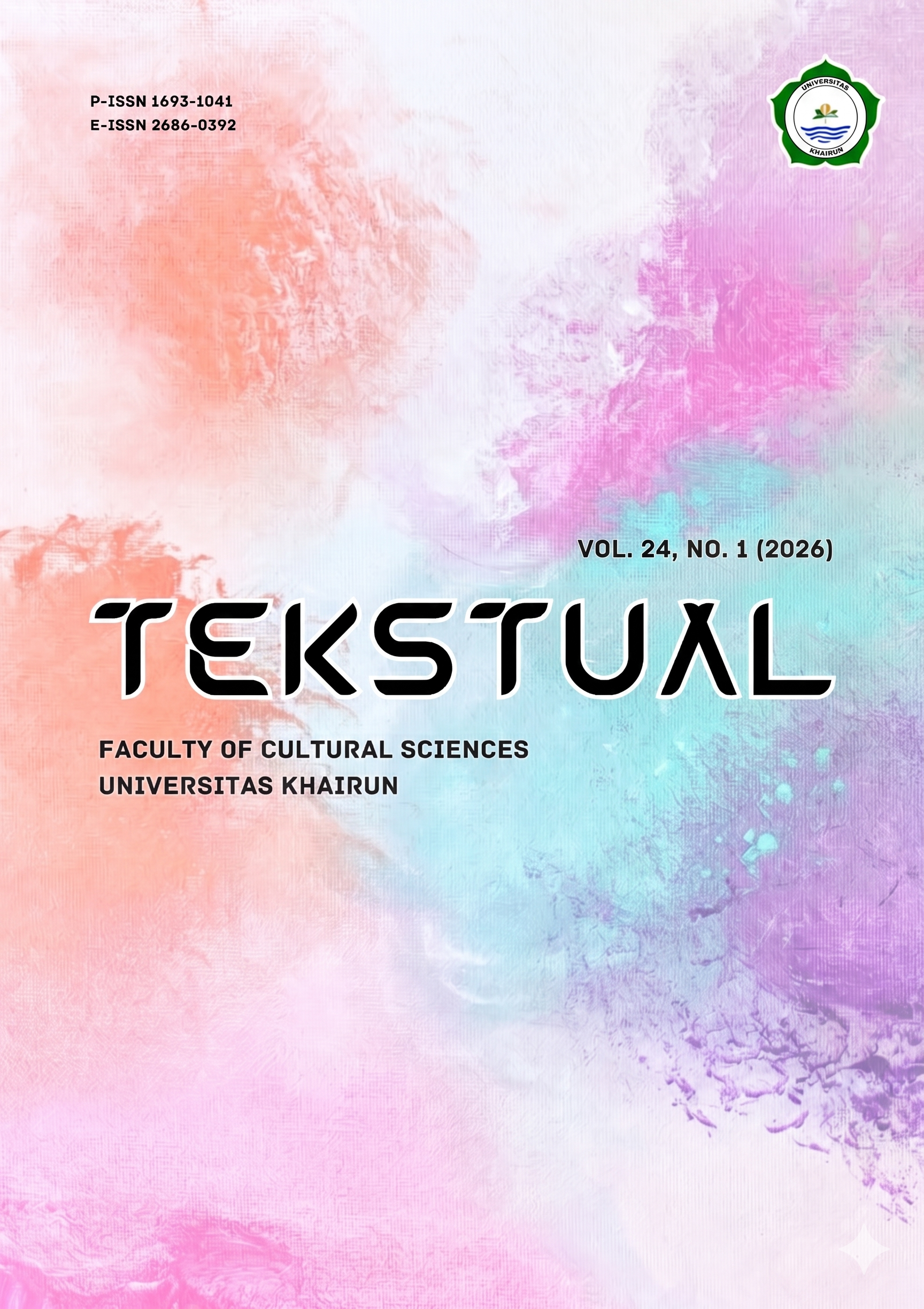 					View Vol. 24 No. 1 (2026): Tekstual: Humaniora
				